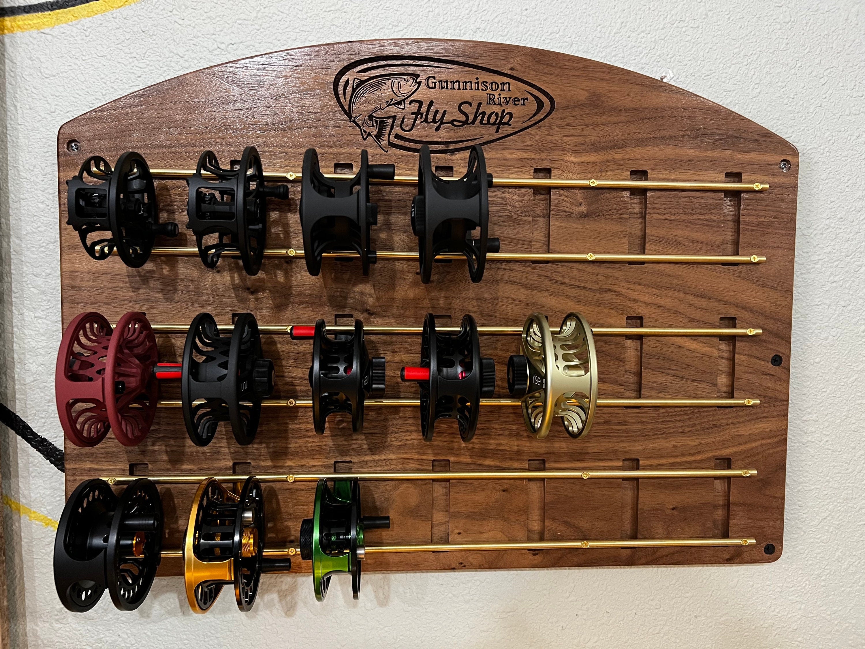 Custom Fly Fishing Reel Holder