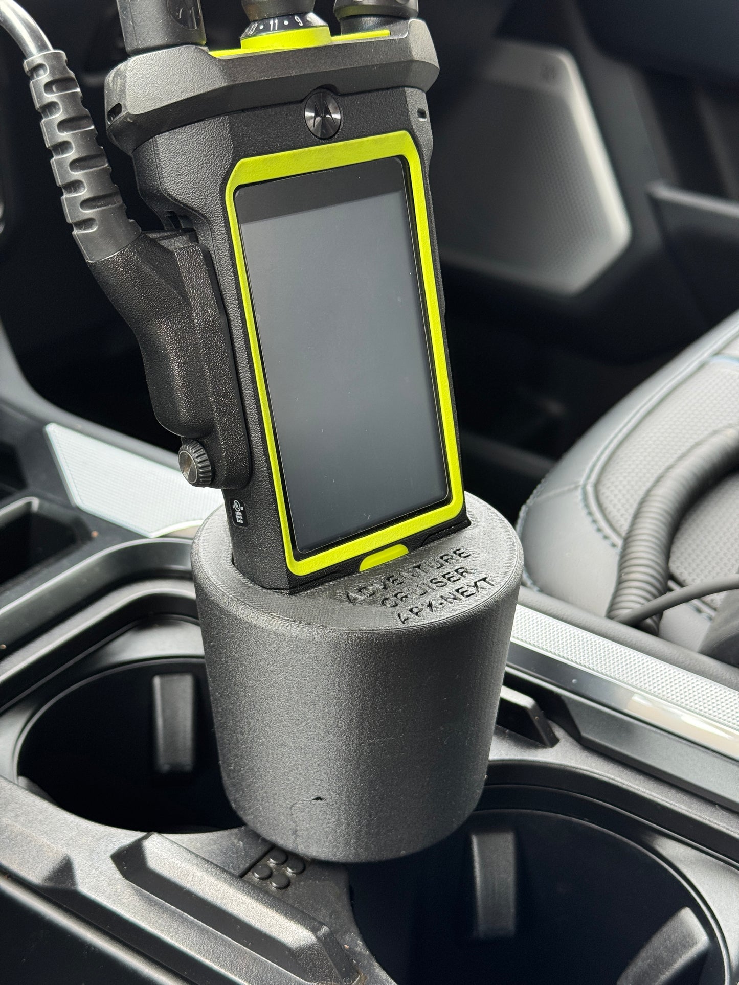 Handheld Radio Cupholder Adapter - An Adventure Cruiser Collaboration