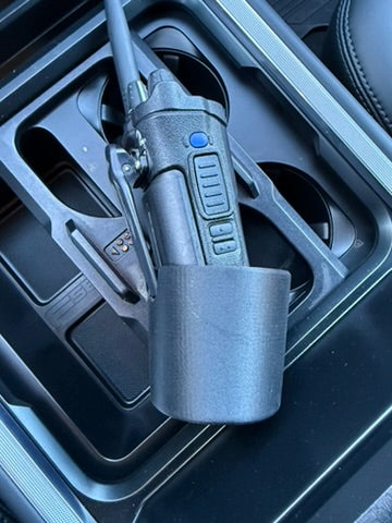 Handheld Radio Cupholder Adapter - An Adventure Cruiser Collaboration