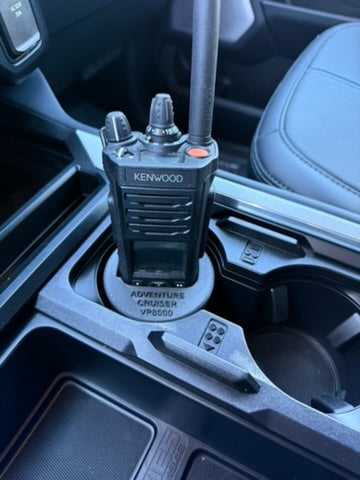 Handheld Radio Cupholder Adapter - An Adventure Cruiser Collaboration