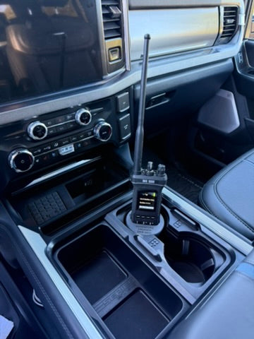Handheld Radio Cupholder Adapter - An Adventure Cruiser Collaboration