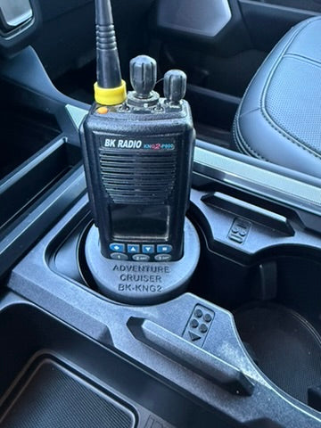 Handheld Radio Cupholder Adapter - An Adventure Cruiser Collaboration