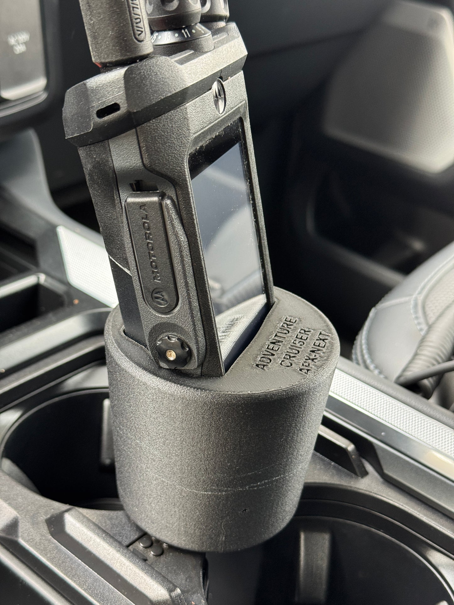 Handheld Radio Cupholder Adapter - An Adventure Cruiser Collaboration
